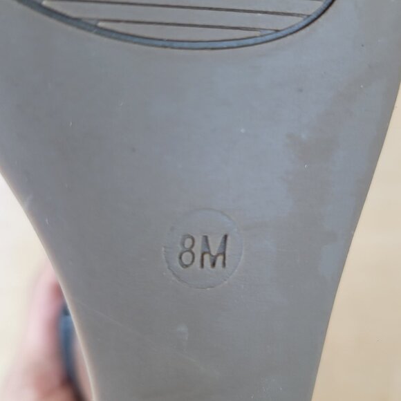 Guess Black Dodge Wedge Zipper Back Heels - Picture 7 of 7